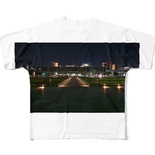 綺麗な夜景 All-Over Print T-Shirt