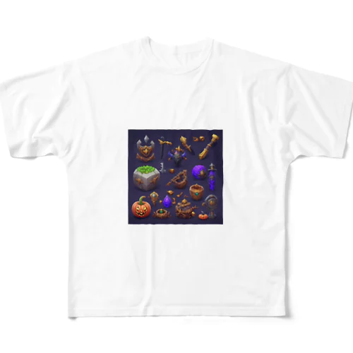 ハロウィンゲームアイテム All-Over Print T-Shirt
