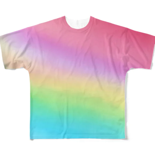 もう一度あの時の思い出の色を（宇宙魚の鱗の輝き） All-Over Print T-Shirt