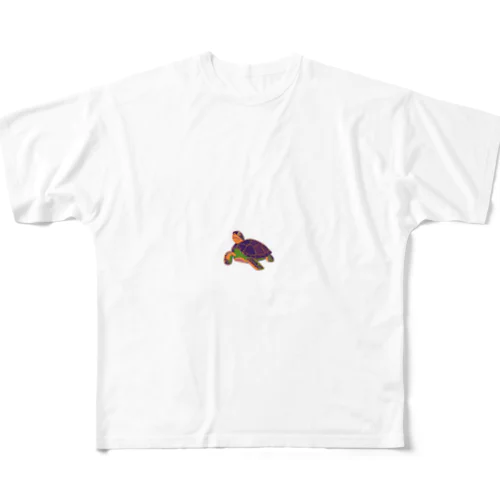 ジンファンタジスタ(タートル1') All-Over Print T-Shirt