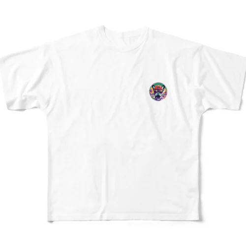 Legend Loop All-Over Print T-Shirt