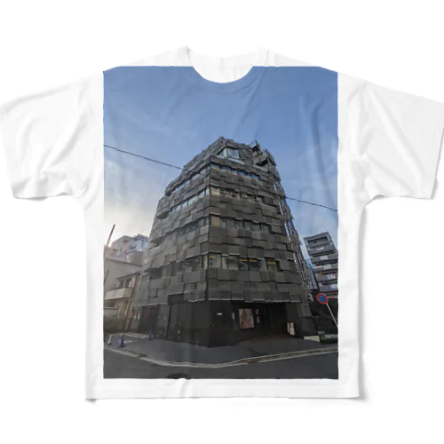 Modern Architecture フルグラフィックTシャツ