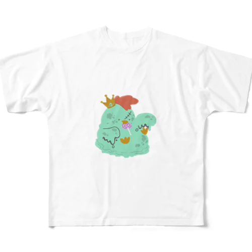 ゾンビNIWATORI フルグラフィックTシャツ