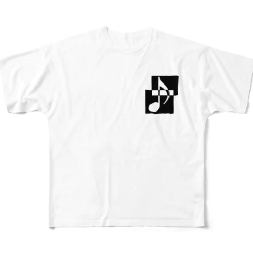 シンプルデザイン All-Over Print T-Shirt