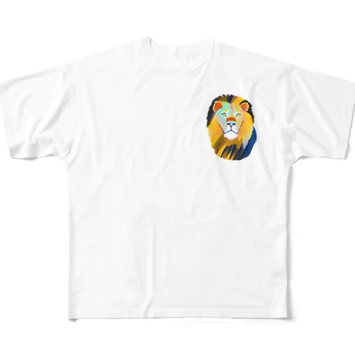 パワーオブライオン All-Over Print T-Shirt