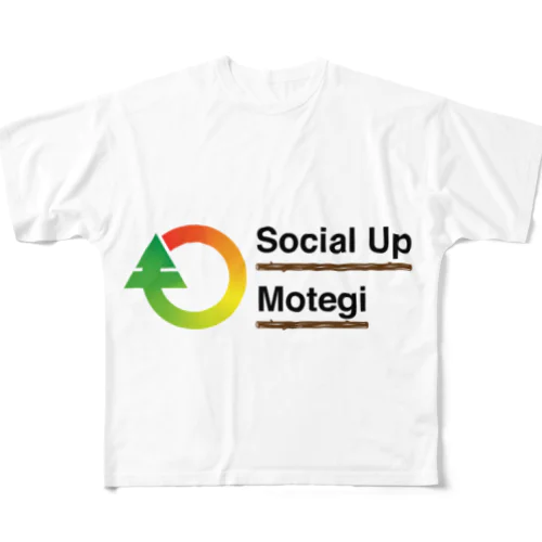 Social Up Motegi All-Over Print T-Shirt