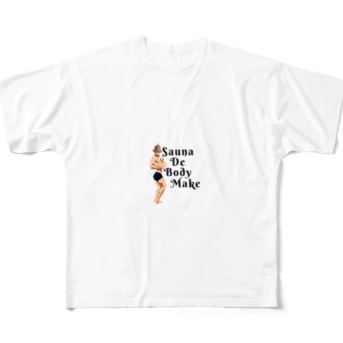 Sauna De Body Make フルグラフィックTシャツ