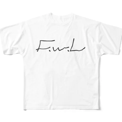 freeweelinglyのブランドグッズ All-Over Print T-Shirt