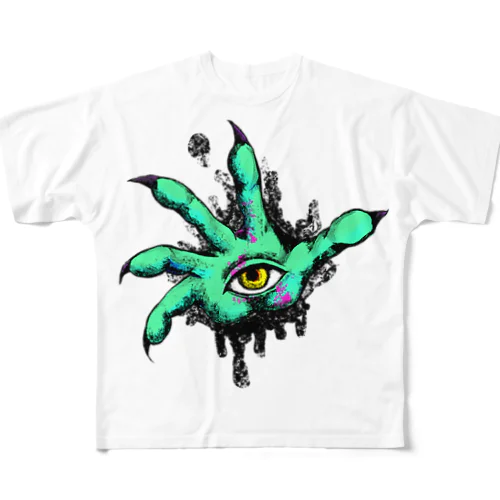 monsterhand All-Over Print T-Shirt