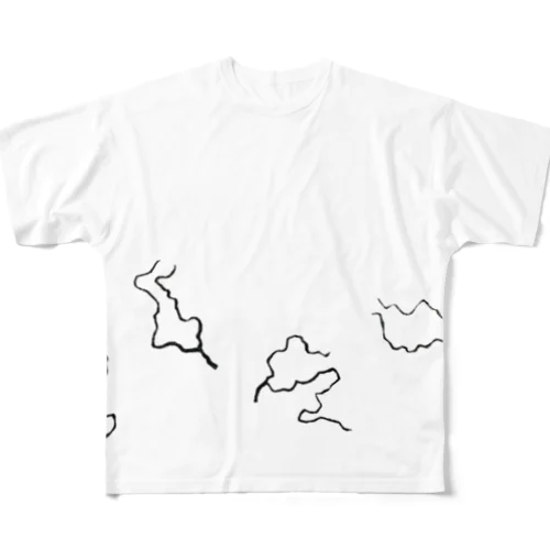文明 All-Over Print T-Shirt