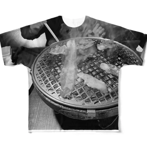 焼肉10!10! All-Over Print T-Shirt