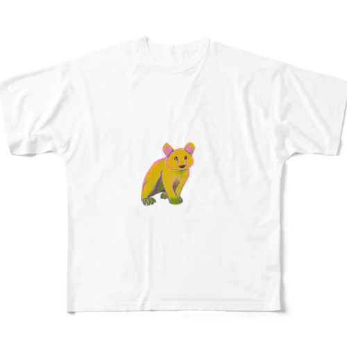 クマ？うさぎ？ライオン？ All-Over Print T-Shirt