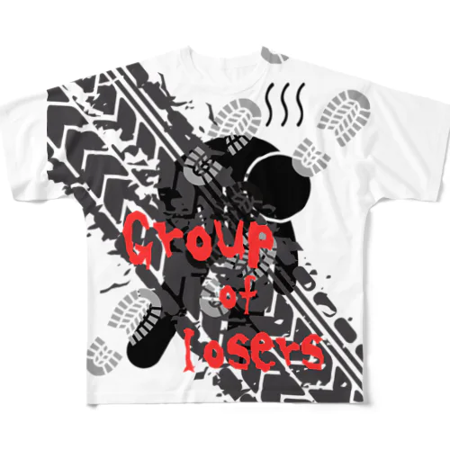 負け組 All-Over Print T-Shirt