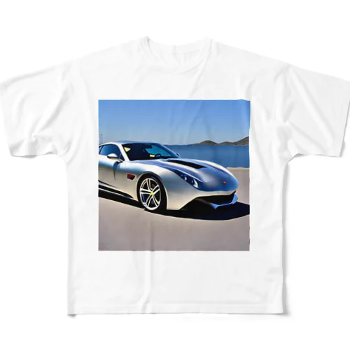 スポーツカー All-Over Print T-Shirt