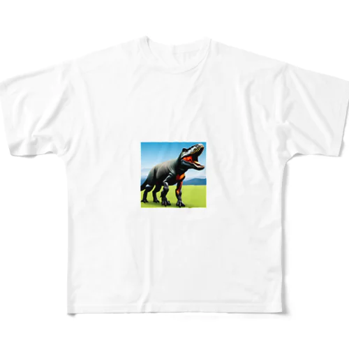 ティラノサウルス All-Over Print T-Shirt