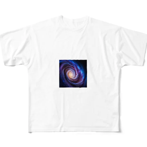 トライアングル銀河 フルグラフィックTシャツ