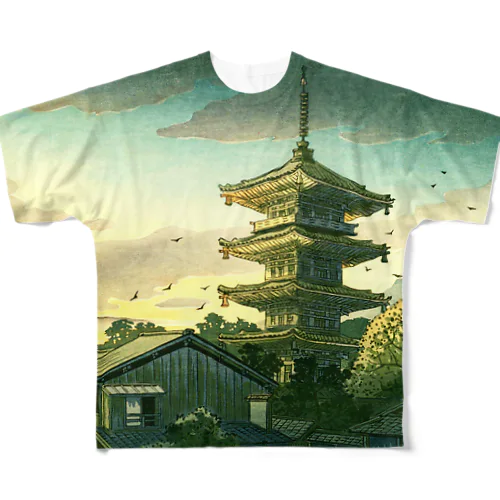 一 八坂之塔 All-Over Print T-Shirt