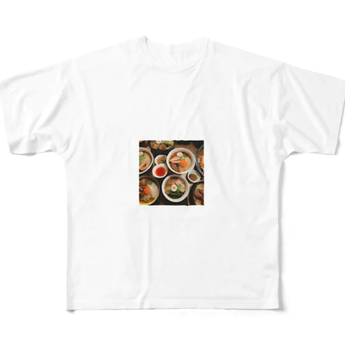 ラーメン All-Over Print T-Shirt