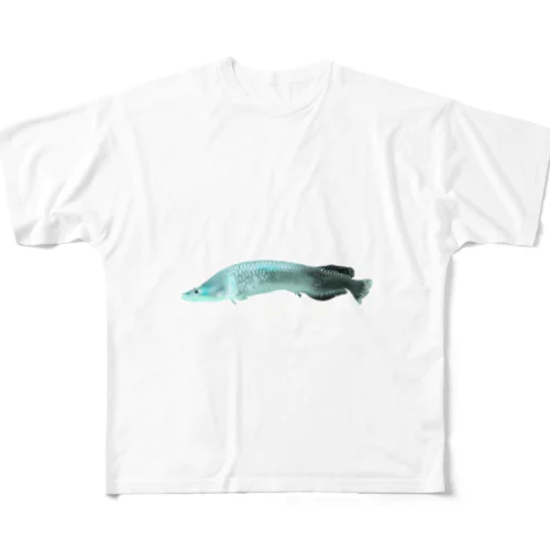 ピラルクー All-Over Print T-Shirt