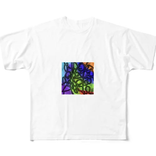 模様A All-Over Print T-Shirt