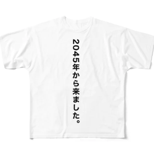 未来人tシャツ All-Over Print T-Shirt