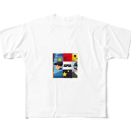 イケキャラ All-Over Print T-Shirt