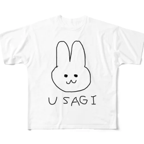 USAGI All-Over Print T-Shirt