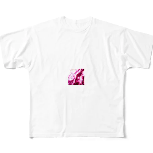 ピンクの旋律 All-Over Print T-Shirt