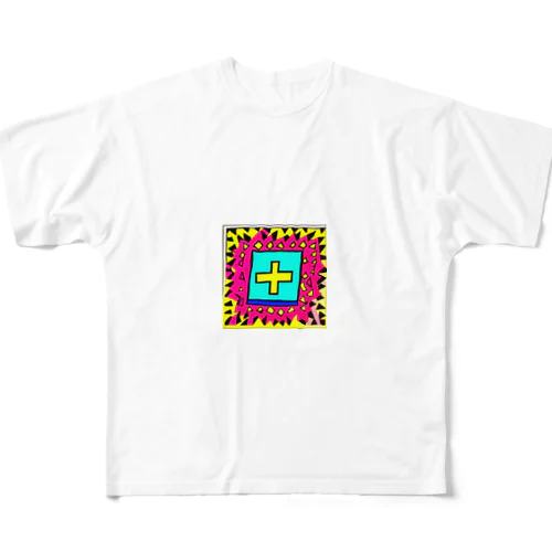 十字架 フルグラフィックTシャツ