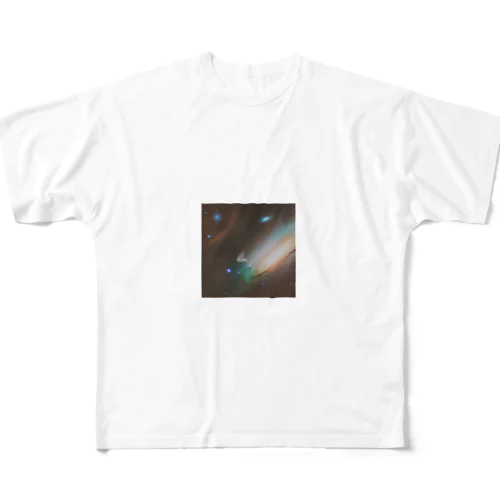 宇宙いっぱい All-Over Print T-Shirt