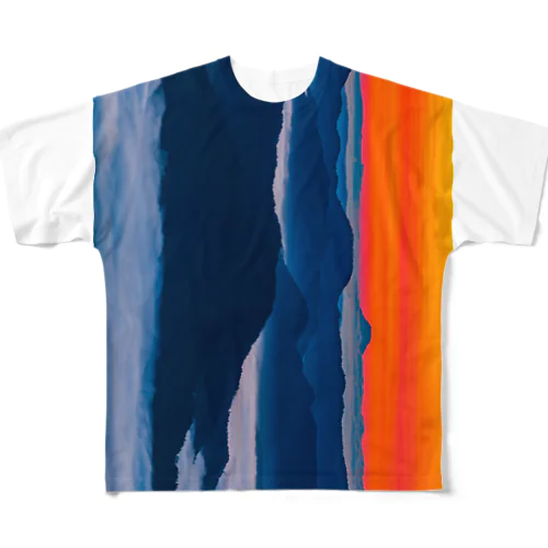 銀仙台の朝 All-Over Print T-Shirt