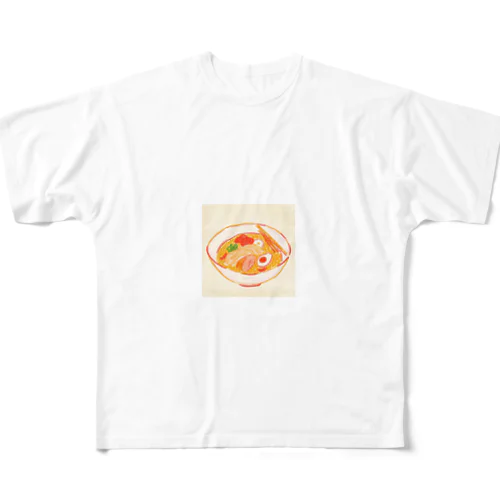 昭和のラーメン All-Over Print T-Shirt