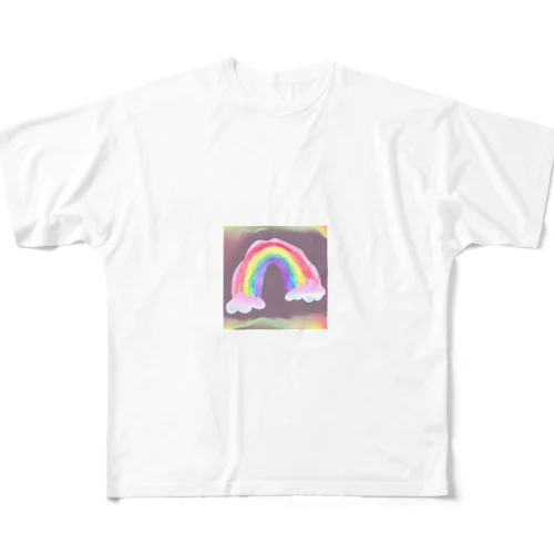 遊び心満載のレインボーグッズ All-Over Print T-Shirt