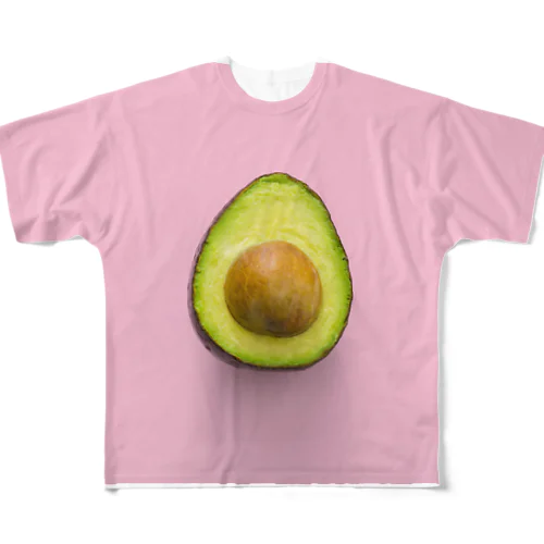 ピンクアイテム③ フルグラフィックTシャツ