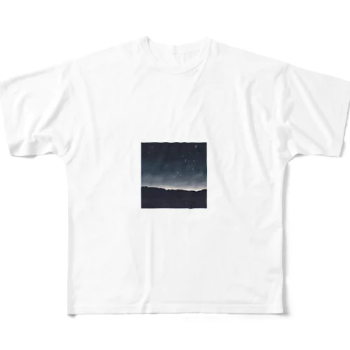 夜空🌌 フルグラフィックTシャツ