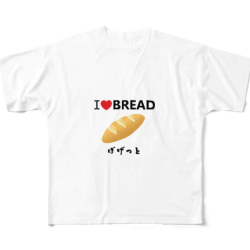 ばげっと フルグラフィックTシャツ