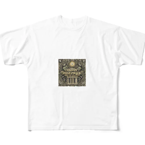 金と強欲 All-Over Print T-Shirt