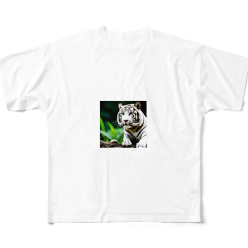 ホワイトタイガー グッズ プレミアムコレクション All-Over Print T-Shirt