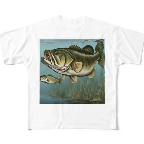 yuu1994fishing All-Over Print T-Shirt