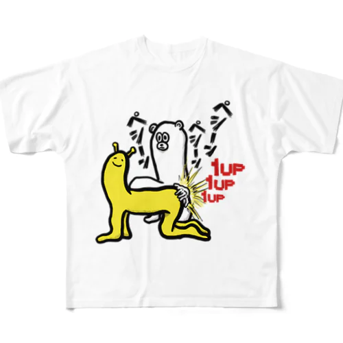 1UP フルグラフィックTシャツ