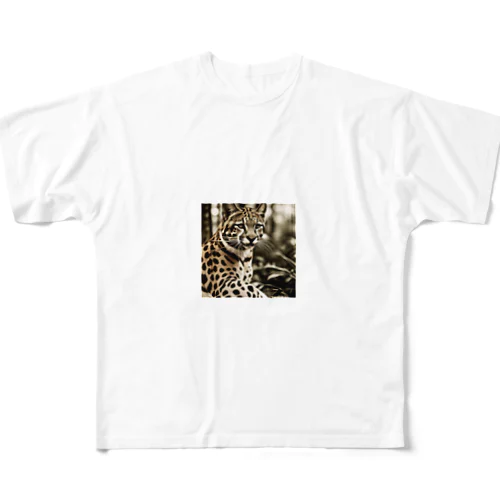 オセロット（Ocelot） All-Over Print T-Shirt