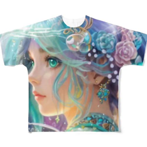 universal princess  LARA All-Over Print T-Shirt