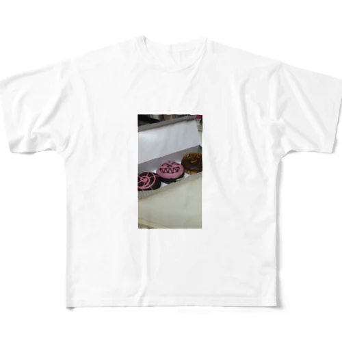 ドーナツT-shirt フルグラフィックTシャツ