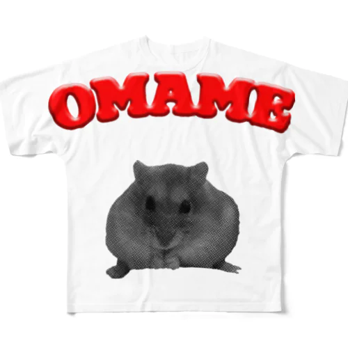 OMAME_01 フルグラフィックTシャツ