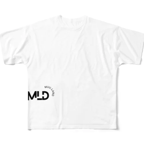 ブランドロゴ入り熱波シリーズ All-Over Print T-Shirt