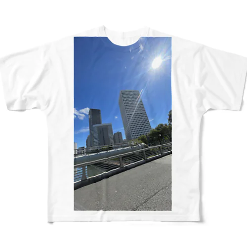 ビルの写真 All-Over Print T-Shirt