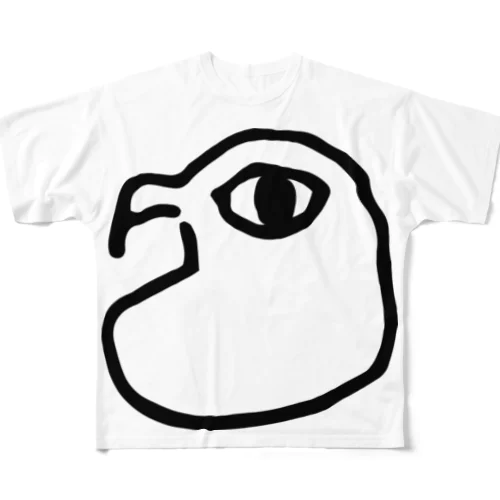ドデカバケモノ All-Over Print T-Shirt