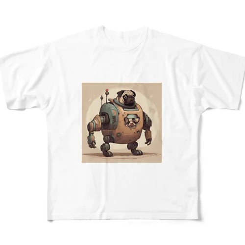 ロボパグ出動 All-Over Print T-Shirt