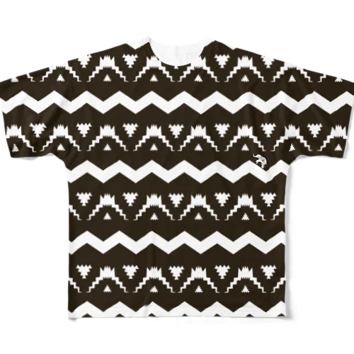 TRIBAL フルグラフィックTシャツ