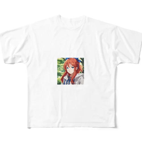 青木茜 フルグラフィックTシャツ